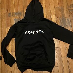 FRIENDS Black Hoodie Sweater